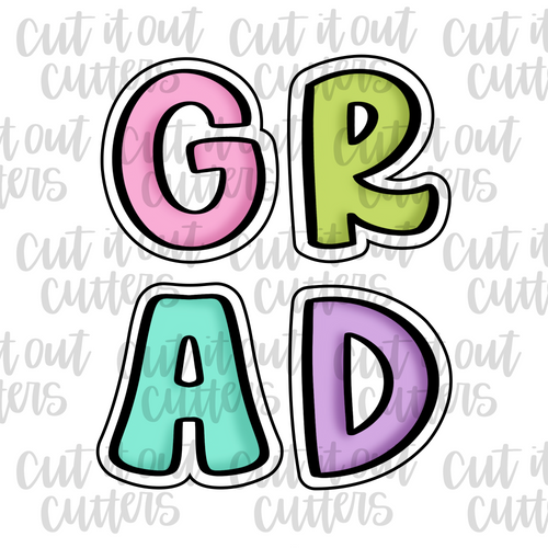 G.R.A.D Minis Cookie Cutter Set