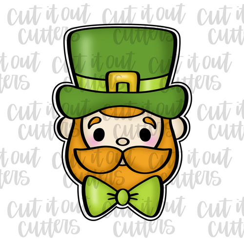 Larry Leprechaun Cookie Cutter