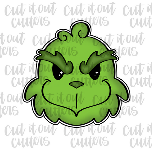 Mr. Grump Cookie Cutter