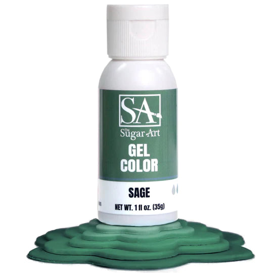 Sage - The Sugar Art Gel Color