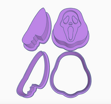 Load image into Gallery viewer, Ghost Killer &amp; Knife CAKE POP Cutter Set