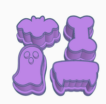Load image into Gallery viewer, Haunted Things CAKE POP Cutter Set - Ghost Impression