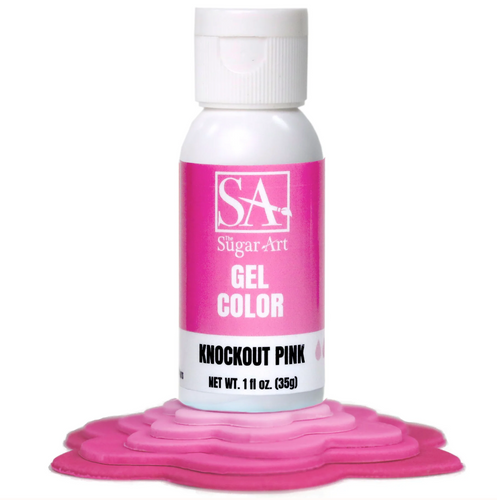 Knockout Pink - The Sugar Art Gel Color