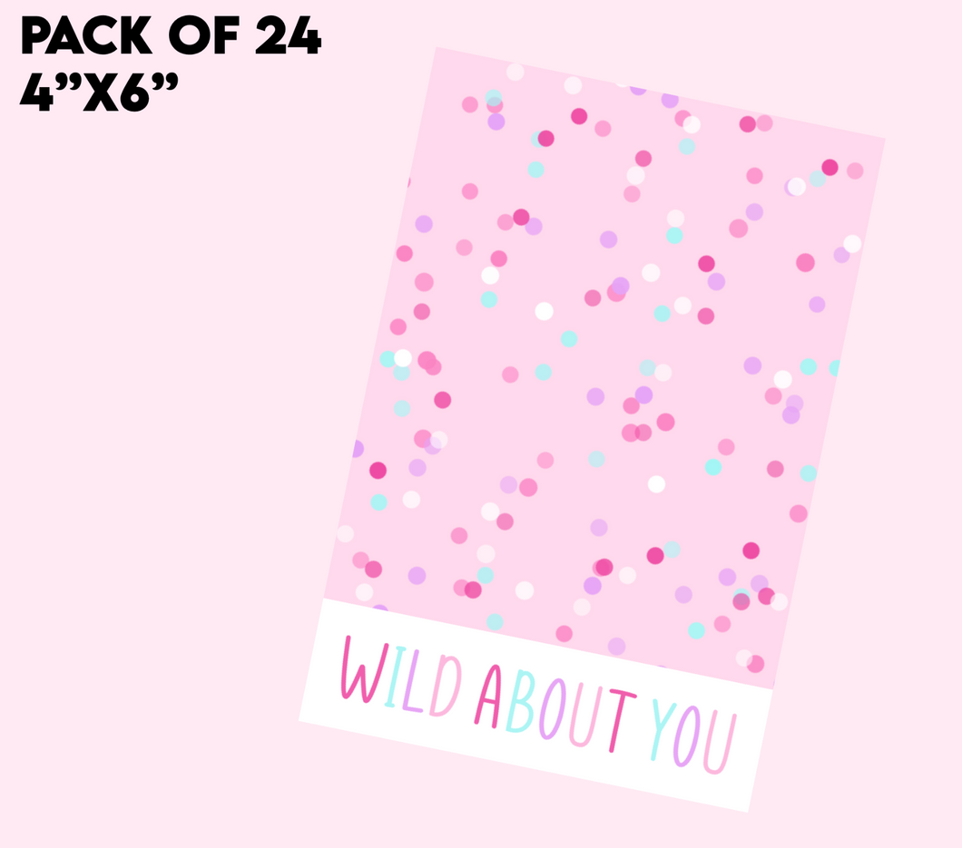 Wild About You Cookie Cards