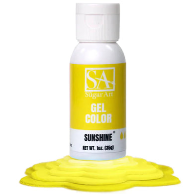 Sunshine Yellow - The Sugar Art Gel Color