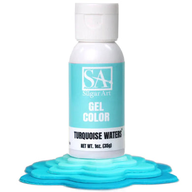 Turquoise Waters - The Sugar Art Gel Color