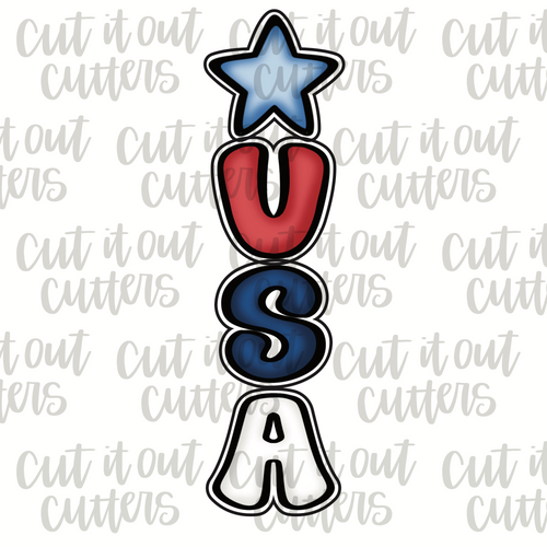 USA & Star Minis Cookie Cutter Set