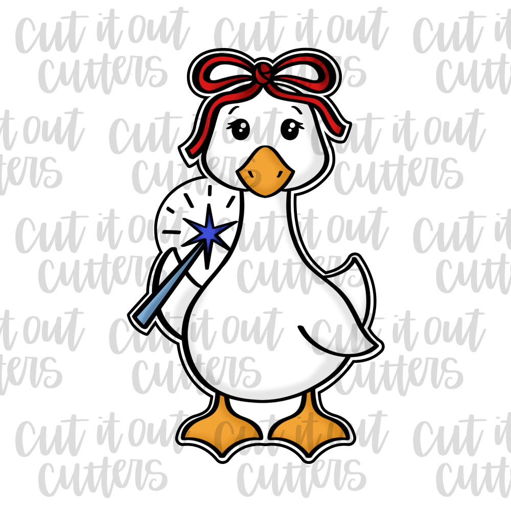 USA Goose Cookie Cutter