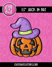 Load image into Gallery viewer, Jack in Hat Cookie Con Cookie Cutter