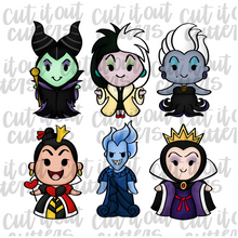 Load image into Gallery viewer, Villains Cookie Cutter Set