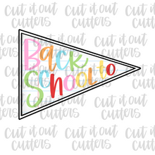 Load image into Gallery viewer, Pennant Flag Cookie Cutter