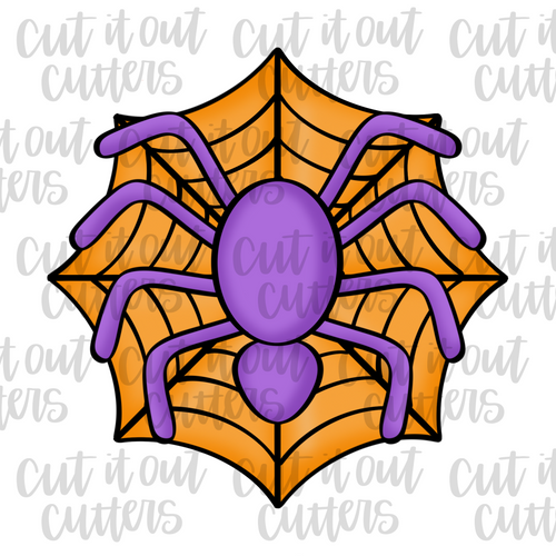 Spiderweb Platter Cookie Cutter Set