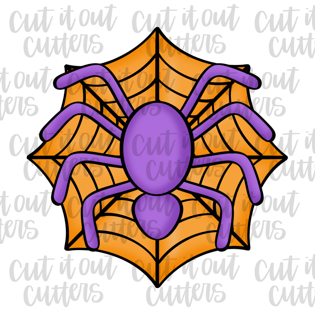 Spiderweb Platter Cookie Cutter Set