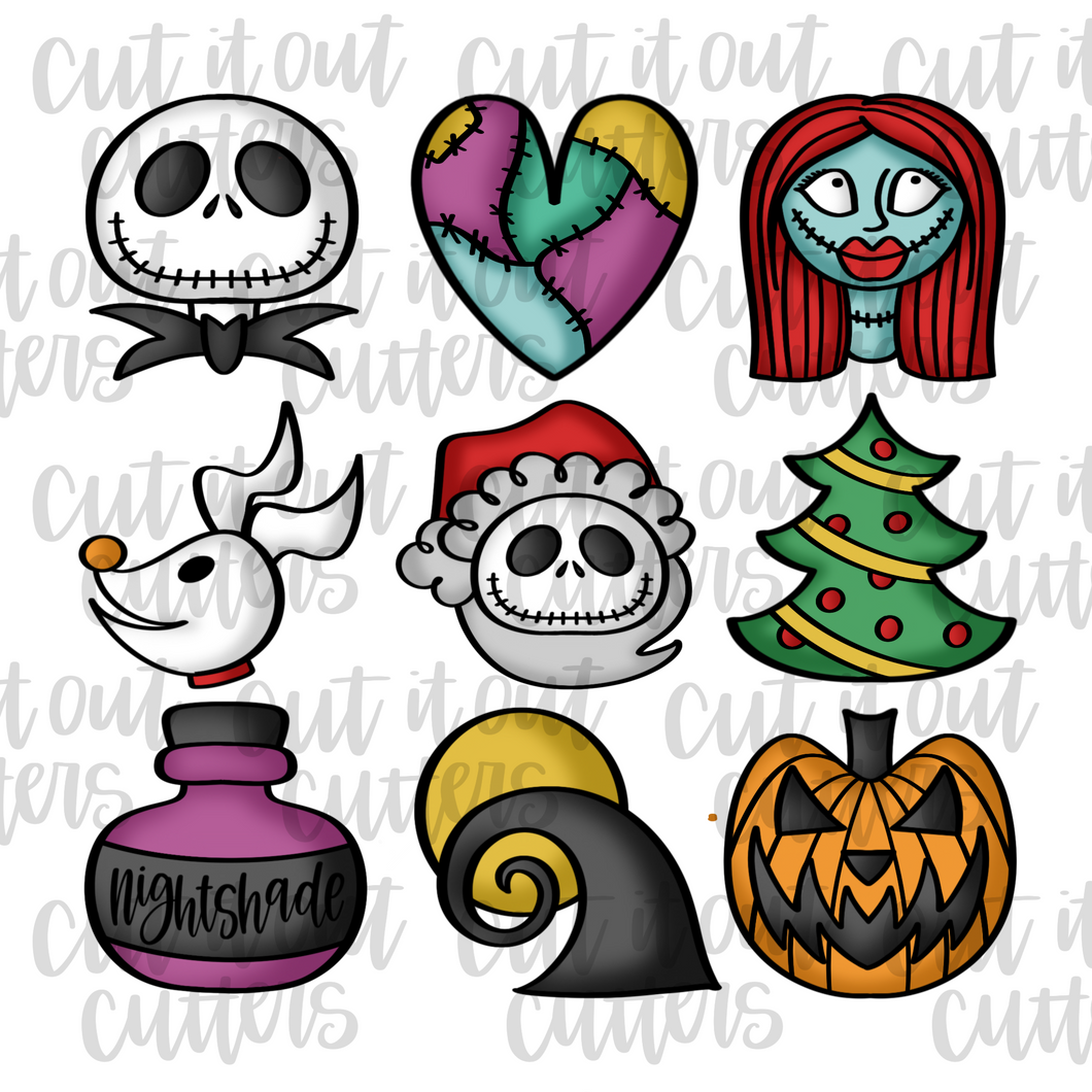 Nightmare Minis Cookie Cutter Set