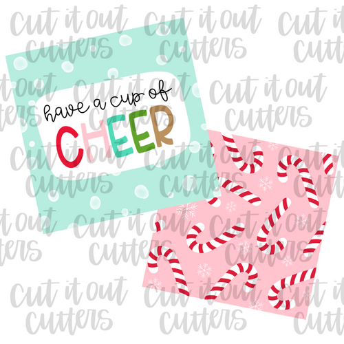 Cup of Cheer Cookie Tags (MISPRINTED)