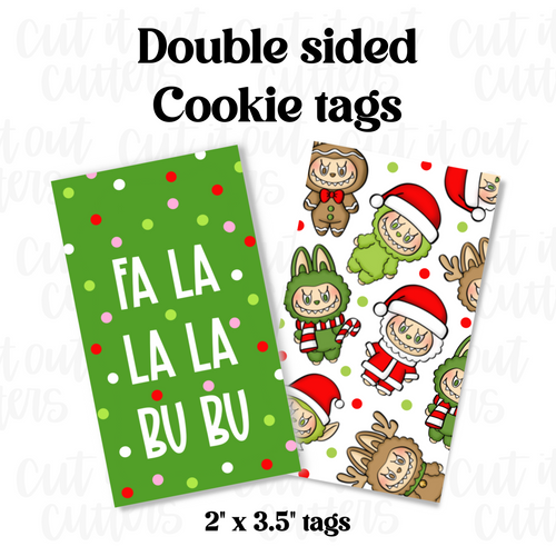 *PRESALE* Fa La La Cookie Tags
