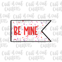 Load image into Gallery viewer, Banner Flag Cookie Cutter