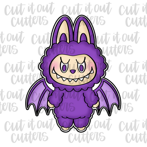 Batty Furry Monster Cookie Cutter