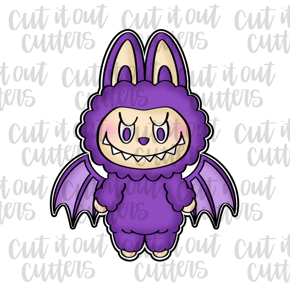 Batty Furry Monster Cookie Cutter