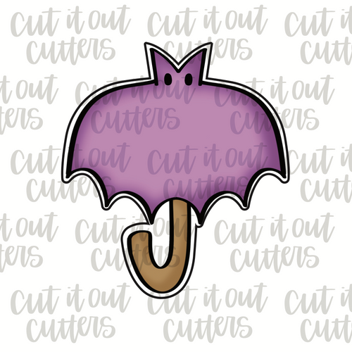 Batty Umbrella Cookie Cutter