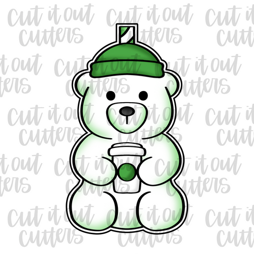Bear Cup Cookie Cutter