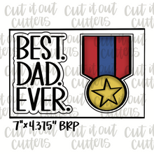 Load image into Gallery viewer, Choose Your Best Dad Ever Cookie Cutter Sets