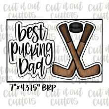 Load image into Gallery viewer, Best Pucking Dad &amp; Sticks Cookie Cutter Set