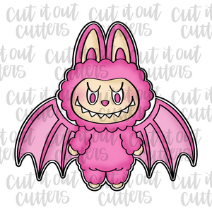 Big Wing Furry Monster Cookie Cutter
