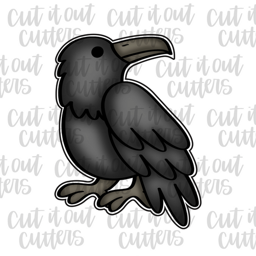 Black Raven Cookie Cutter