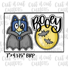 Load image into Gallery viewer, Booey &amp; Vampire Pup Cookie Cutter Set