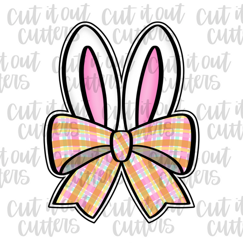 Bow & Ears Cookie Cutter