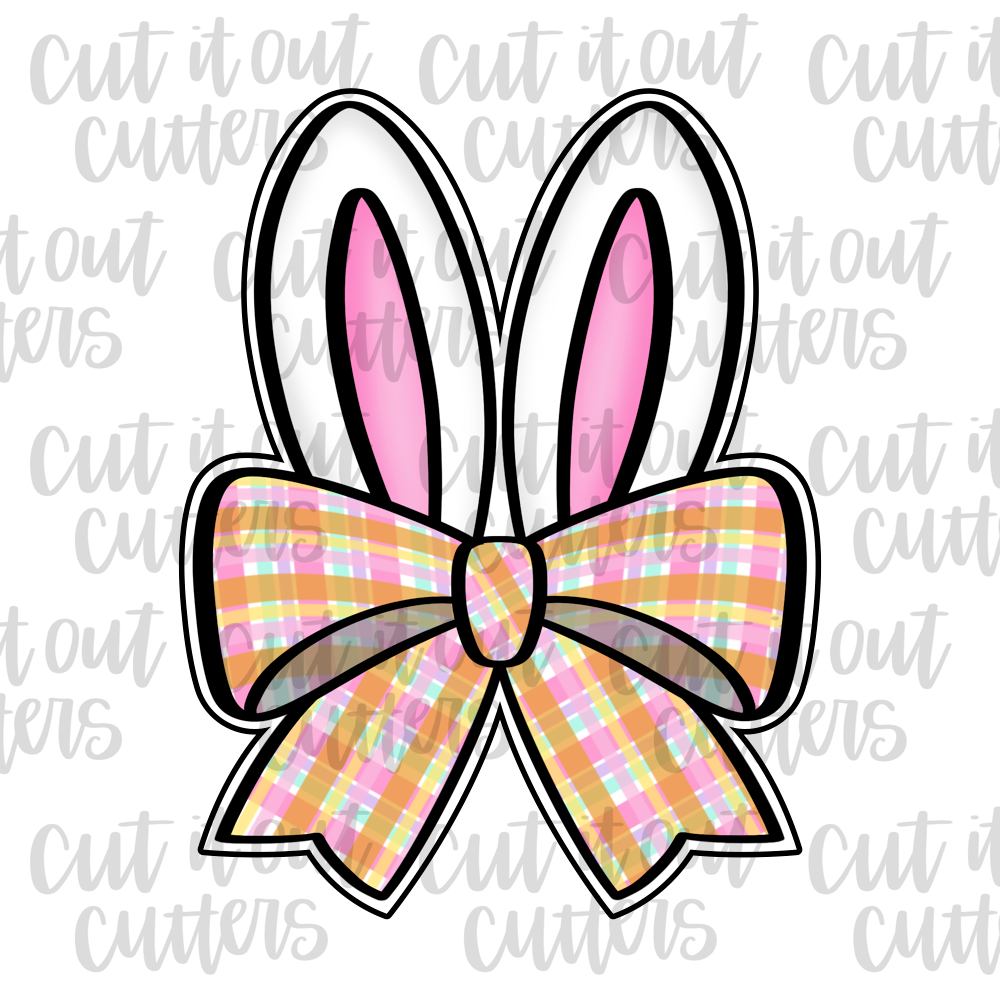 Bow & Ears Cookie Cutter