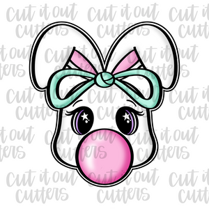 Bubblegum Bunny Cookie Cutter