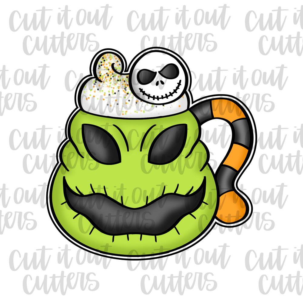 Bug Man Mug Cookie Cutter