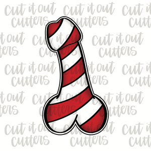 Adult Christmas Peens Cookie Cutter