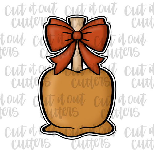 Carnival Caramel Apple Cookie Cutter