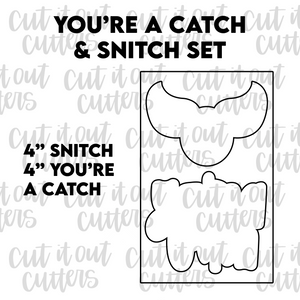 You're A Catch Cookie Cutter Set