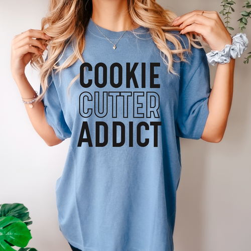 *PRE-SALE* for Cookie Cutter Addict Shirt - Black