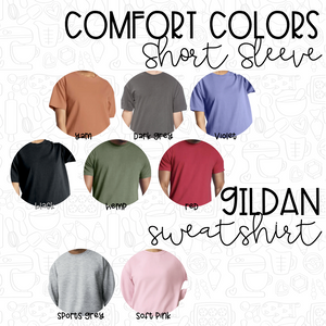 Shirt Bar 1 of 2 COMFORT COLORS + GILDAN