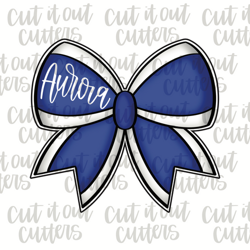 Cheer Bow Cookie Cutter