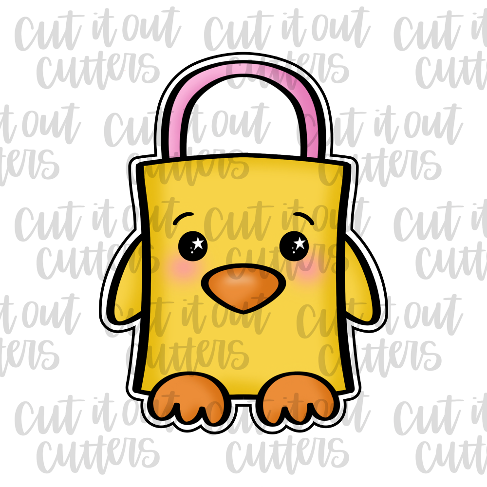 Chicky Bag Cookie Cutter – Cut It Out Cutters