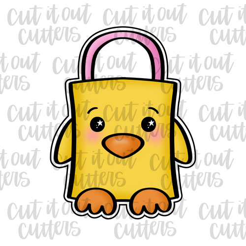 Chicky Bag Cookie Cutter