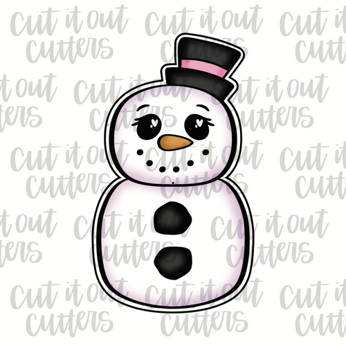 Chilly Snowman Cookie Cutter