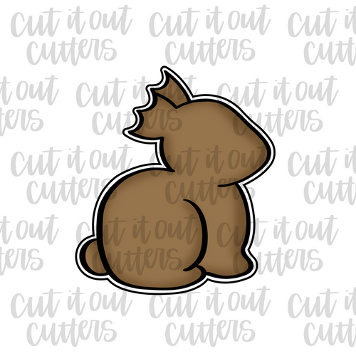 Chocolate Bunny Bite Cookie Cutter
