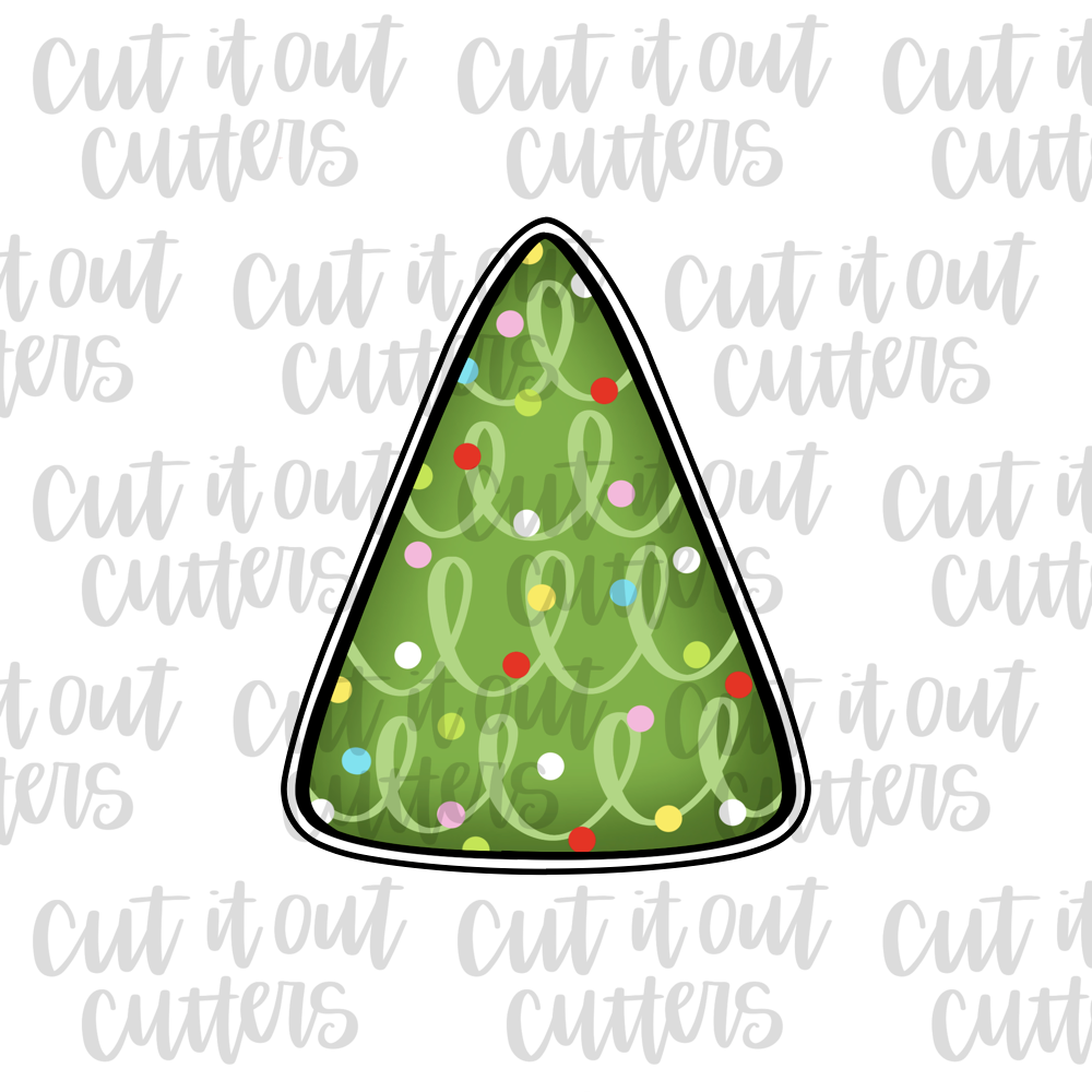Christmas Tree Pop Cookie Cutter