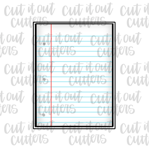 Clipboard Paper Cookie Cutter