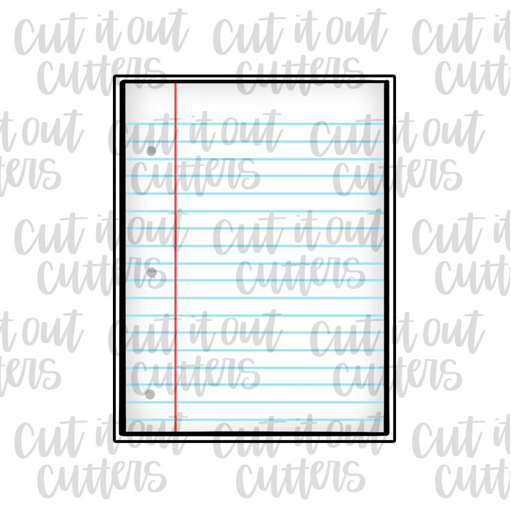 Clipboard Paper Cookie Cutter