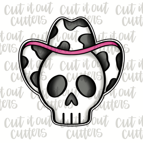 Cowboy Skull Cookie Cutter