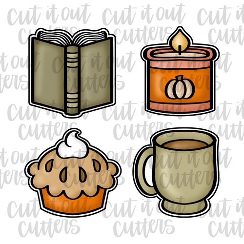 Cozy Autumn Minis Cookie Cutter Set