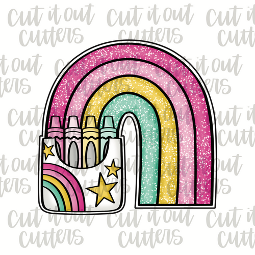 Crayon Rainbow Cookie Cutter